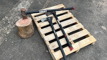 Test thử 3 cây rìu mỹ trên cây xà cừ khô và cái kết đắng