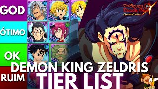 REI DEMÔNIO TIER GOD?!TIER LIST DO BANNER DE 3.5 ANIVERSÁRIO DO GLOBAL! - The Seven Deadly Sins