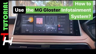 MG Gloster In-depth Infotainment System TUTORIAL |Hello MG, Gaana, Shortpedia, 360°camera,Etc...| TH screenshot 4