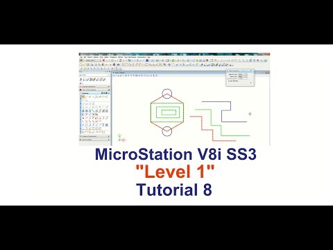 Microstation  Levels 1, Tutorial 8