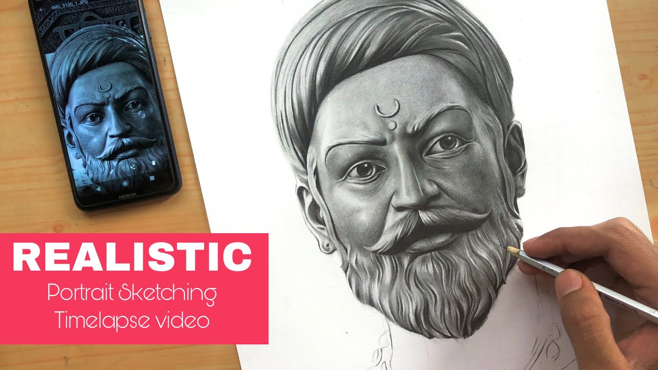 Shivaji maharaj sketch HD wallpapers  Pxfuel