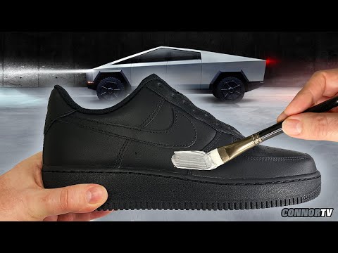 tesla nike air force 1