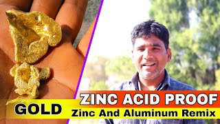 Zinc Acid Pass And Heatproof | Aluminum Mix In Zinc Reaction Unbelievable Result । ऍसिड पास जिस्त