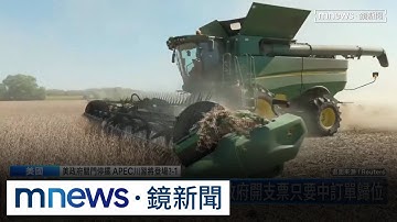 遭關稅戰重創、美大豆農苦　川普稱將與習近平會面討論｜#鏡新聞