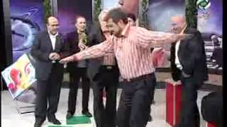 رقص  مجری های صدا و سیما در تلوزیون زنده