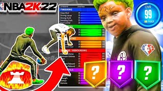 MY POINT FORWARD IS UNSTOPPABLE ON NBA 2K22! BEST BUILD &amp; JUMPSHOT NBA 2K22