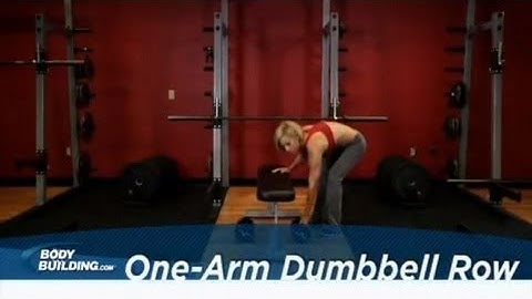 One-Arm Dumbbell Row - Back Exercise - Bodybuilding.com
