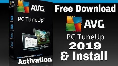 AVG Tune up 2019 free download and install