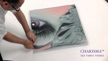 Charisma SEG Fabric Frame Graphic Insertion