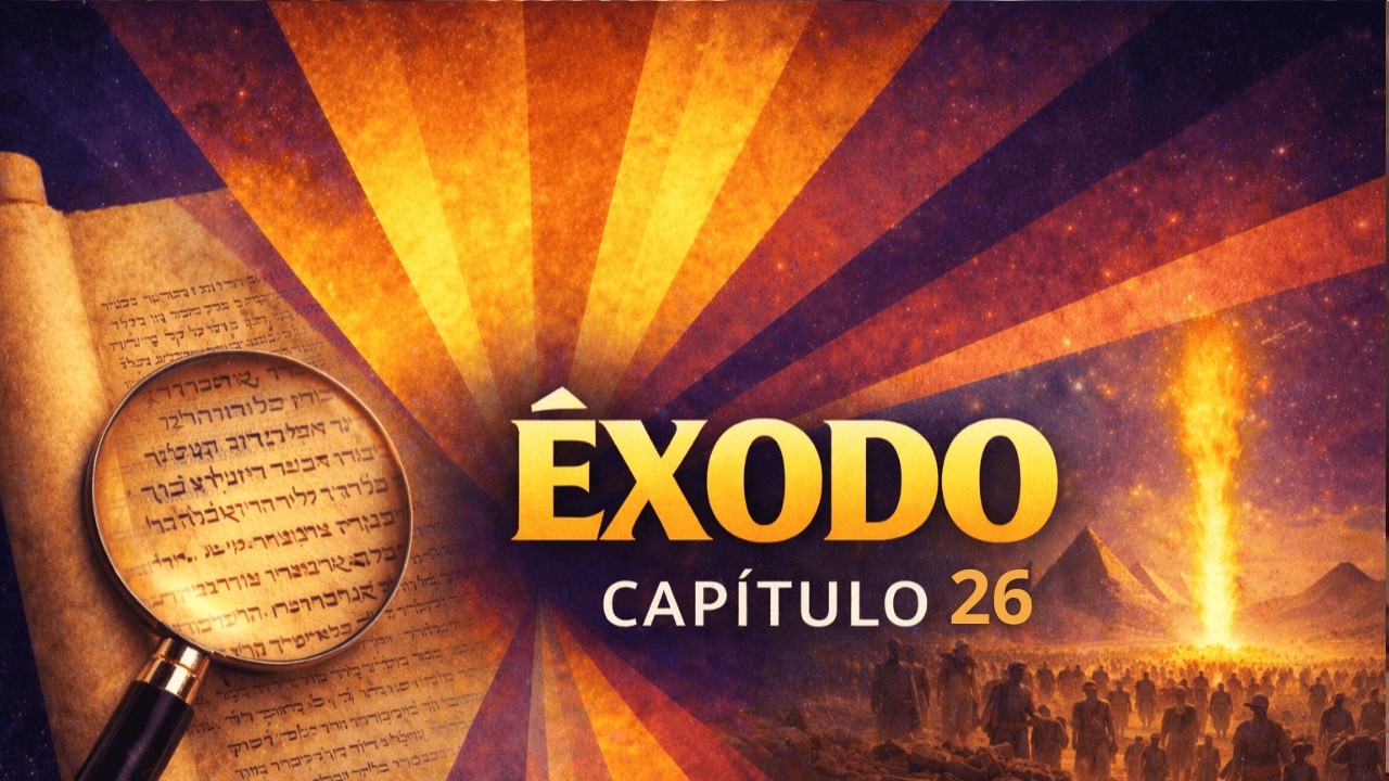 Êxodo 26 | Planta do Evangelho e o Mistério do Véu - Um Capítulo