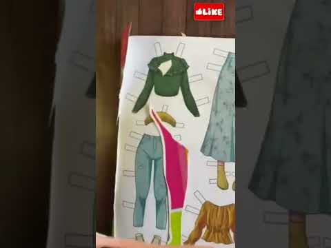 А new doll. Fashion dolls. Clothes for paper dolls. #paperdolls #paperdollsdressup