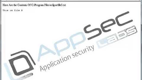 Java Secure Coding: File Handling 10 1 Directory Traversal