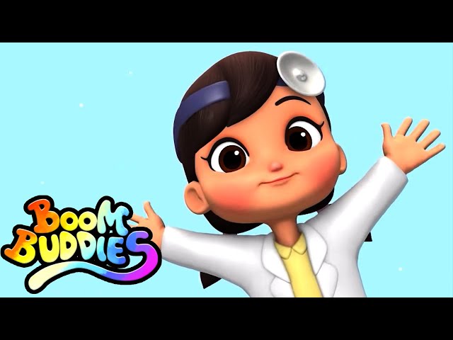 Canção do médico, Musica para bebes, Desenho animado, Boom Buddies  Português