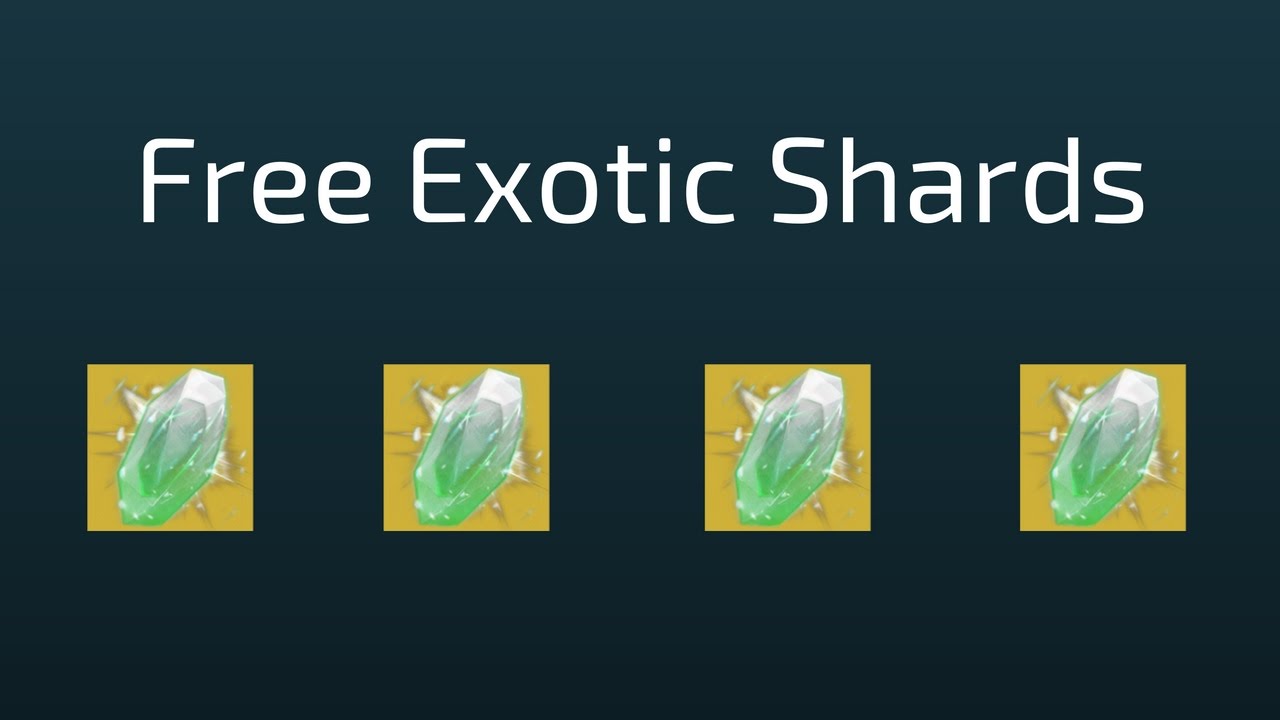 Destiny - How To Get Free EXOTIC Shards Fast Exotic Shard Farm Exploit