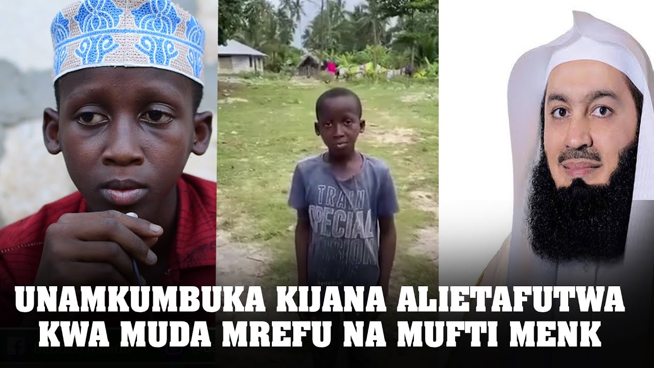 KIJANA WA TANZANIA ALIEKUA AKITAFUTWA NA MUFTI MENK APATIKANA PEMBA ANA KIPAJI CHA QURAN KAWA MKUBWA