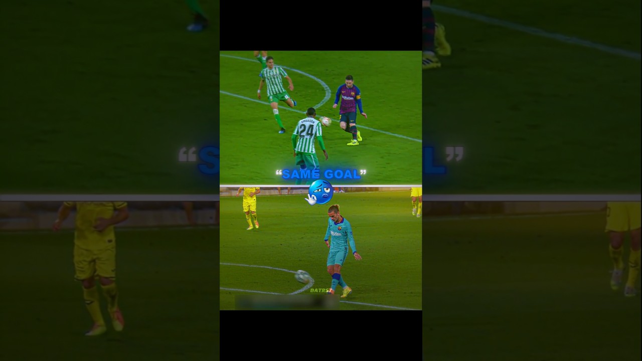 When Griezmann Copied Messi’s Goal!😯👌