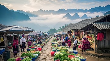 Đặc Sắc Chợ Phiên Miền Núi Ấm Áp Tình người - Miền núi tây bắc