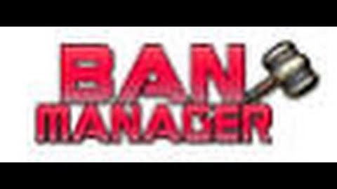 How to setup banmanager 1.8 EASY