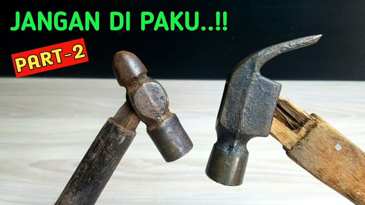 CARA BARU!!Memperbaiki/reparasi gagang palu/martil agar tidak copot