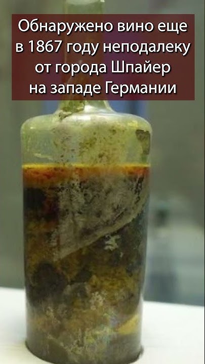 Самое старое вино в мире! - YouTube