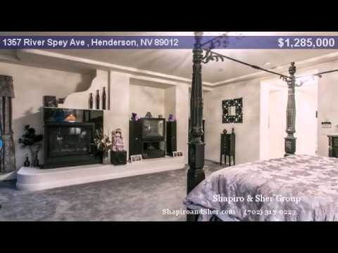 1357 River Spey Ave, Henderson, NV home video tour