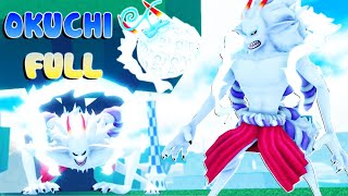 Roblox - TOÀN BỘ CHIÊU THỨC TRÁI ÁC QUỶ SÓI THẦN OKUCHI BIẾN HÌNH MẠNH KHỦNG - Fruit Battlegrounds screenshot 2