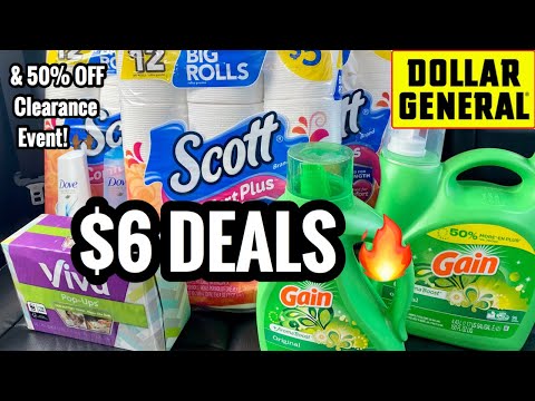 DOLLAR GENERAL | EASY ALL DIGITAL GAIN COUPON DEAL💚 + Scott Toilet Paper 🧻| 50% Clearance Event 🙌🏽🔥