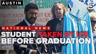 Student detained by ICE may jeopardize graduation; community demands his release
