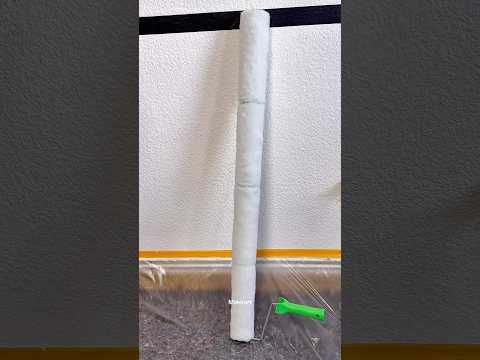Lifehack 🔐 4 Walzen = 4x schneller? Schau bis zum Ende ✅😱 ...#lifehack #maler #painter #fyp #diy