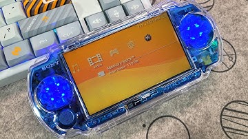 PSP 3000 Housing & LED Installation Montage