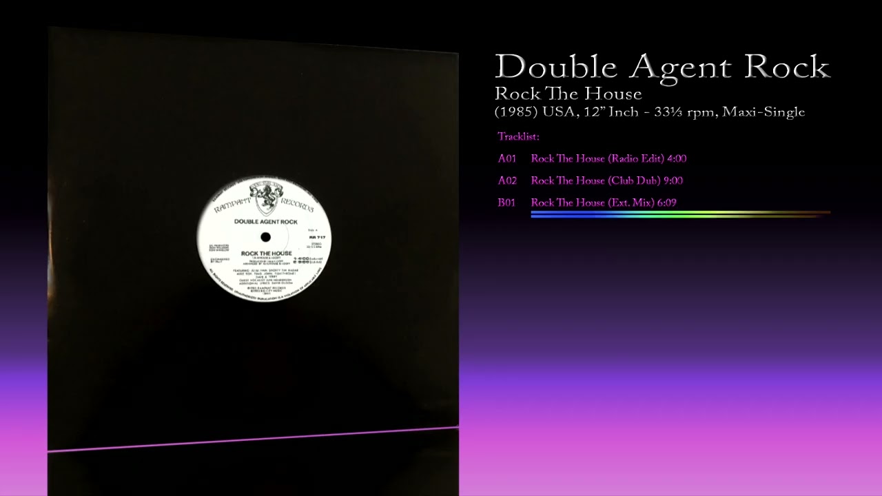 Double Agent Rock (1985) Rock The House [12