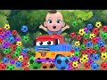 Color Ball Jumping On The Bed | Are You Sleeping + more Nursery Rhymes &amp; Kids Songs | Kindergarten