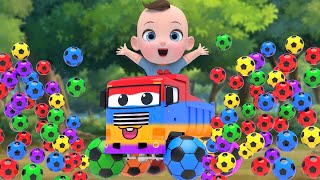 Color Ball Jumping On The Bed | Are You Sleeping + More Nursery Rhymes & Kids Songs | Kindergarten