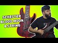 ...THE BEAST HAS ARRIVED! Schecter Guitars 8 String Blood Moon Silver Mountain Demo/Review