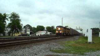 UP 7384 North at Bald Knob, AR 4/30/12