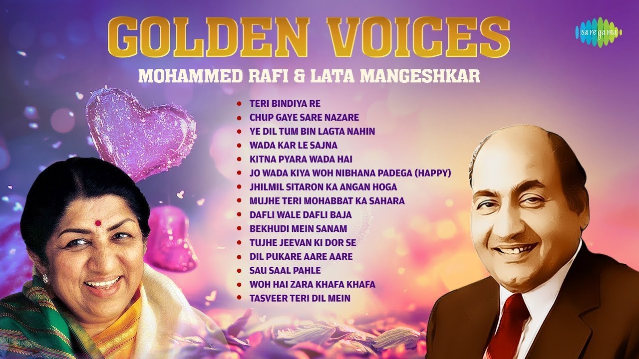 Golden Era Duets | Mohammed Rafi & Lata Mangeshkar | Old Hindi Songs | Rafi Tribute