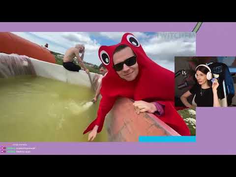 VISSHENKA смотрит Топ Моменты с Twitch | Бассейн в кузове Камаза РЕАКЦИЯ