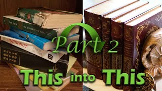 DIY Leather Book Binding Tutorial Part 2: Leather Binding and Cover Art