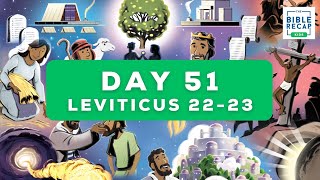 Day 51 (Leviticus 22-23)
