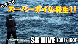 SBダイブでヒラマサ連発!玄界灘のロックショアゲーム!!(1477)