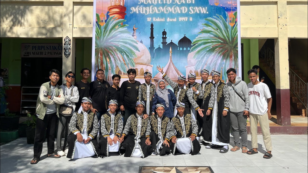 PENAMPILAN LOMBA HABSYI SMKN 2 PALANGKA RAYA (DALAM RANGKA MEMPERINGATI MAULID NABI MUHAMMAD SAW)