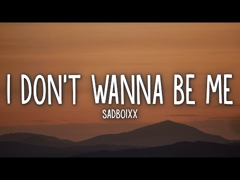 I Dont Wanna Be Me Lyrics