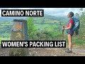 Women's Camino de Santiago Packing List: Camino Norte Summer | ULTRALIGHT