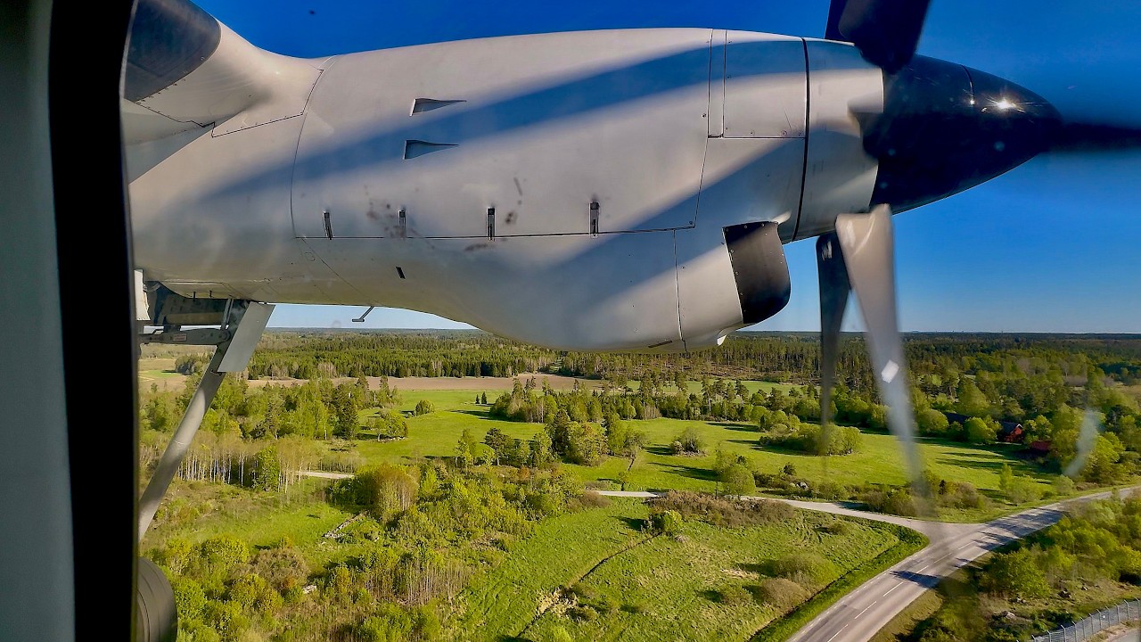 [4K] – Full Flight – PopulAir – Fokker 50 – LYC-ARN – SE-MFR – HP753 – IFS 1045