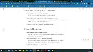 CSIS 1190 - Week 10 Lecture - Advanced Formulas