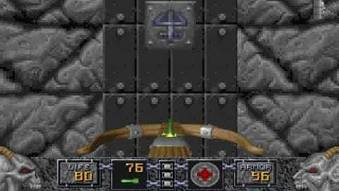 Heretic 1.3 Walkthrough - E3M5 - HiQuality
