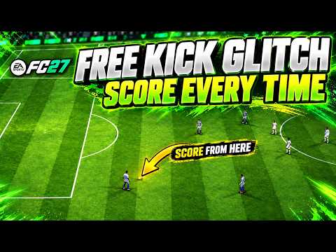 This Free Kick Glitch Scores EVERY Time - FC 27