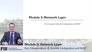 Celebrity CNT-4713, Module 5, Part 2 (supp 2): Network Configuration and DHCP Profile