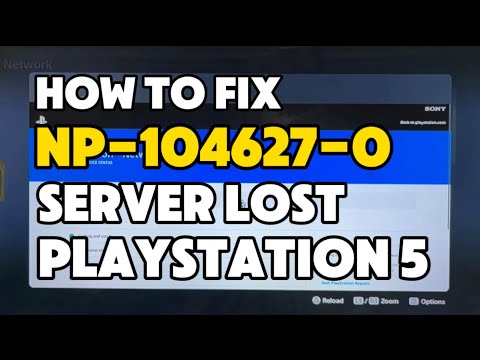 How To Fix PS5 Error NP-104627-0 your PlayStation console