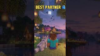 Minecraft Best partner 🫂 minecraft journey story 🥺 #onemanarmygaming #minecraft #bestpartner #story